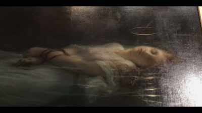 And the painting
shows her peacefully having... - I'll Be Gone in the Dark