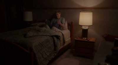 And the pink lining to his ears
turned gray, - Our Souls at Night