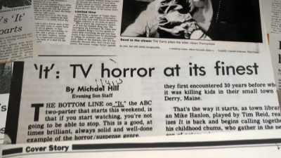 And the press on it
was very positive. - Pennywise: The Story of IT