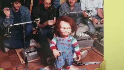 - And the puppeteering that
went into bringing Chucky - Living with Chucky