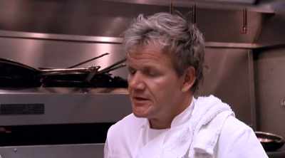 AND THE QUICKER
YOU GET UP TO SPEED - Kitchen Nightmares