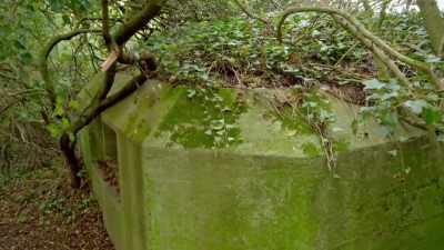 And the range of vision from that emplacement - The Buildings That Fought Hitler