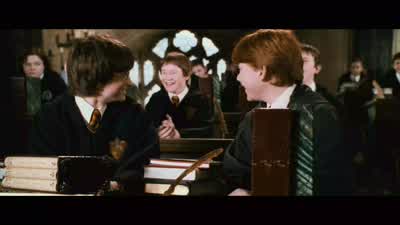 And the reactions that we got on their faces when we-- When they actually first pulled these Mandrakes... - Harry Potter and the Chamber of Secrets