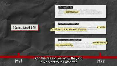 And the reason we know they did
is we went to the archives - 1946: The Mistranslation That Shifted Culture