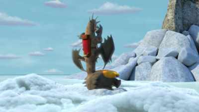 And for the record,
I am not trying that again. - Dragons: Rescue Riders: Huttsgalor Holiday