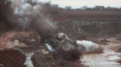 And the rocks
were just like that, - Lost Gold of World War II