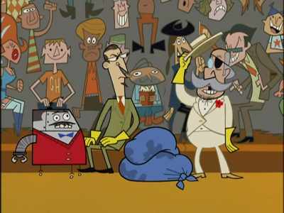 -And the rotten coffee grounds
as new coffee grounds.
-(FLIES BUZZ) - Clone High