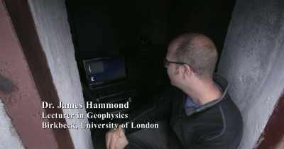 And the seismometer sitting here
will record all the earthquakes. - Into the Inferno