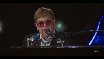 And before the show began,
I went backstage and said, - Elton John Live: Farewell from Dodger Stadium