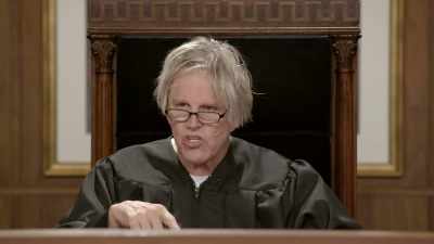 And the sign that says,
"No snakes allowed," - Gary Busey: Pet Judge