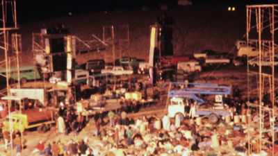 And the stage was
knee high, so it was - Days of Rage: The Rolling Stones' Road to Altamont