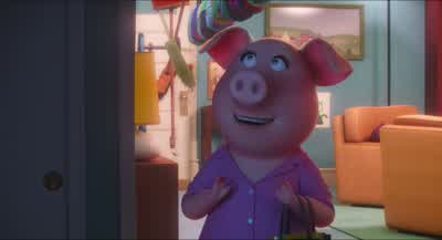 And the three little pigs lived happily ever after. - Sing