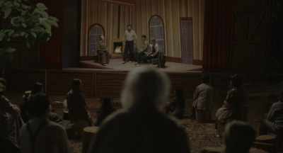 And the three young men
immediately recognized the man - Beau Is Afraid