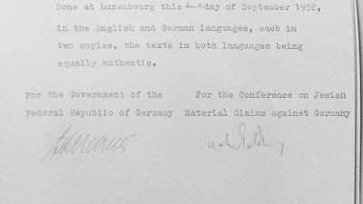 And the treating was
in fact signed with my pen. - Reckonings