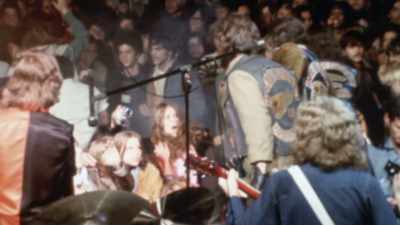 And the violence and
chaos that The Stones - Days of Rage: The Rolling Stones' Road to Altamont