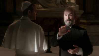 And the voice responded calmly, - The Young Pope