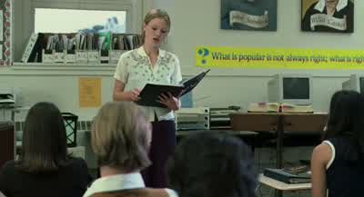 "I hate the way you talk to me and the way you cut your hair "I hate the way you drive my car I hate it when you stare "I hate your big dumb combat boots and the way you read my mind "I hate you so much it makes me sick It even makes me rhyme "I hate it.. - 10 Things I Hate About You