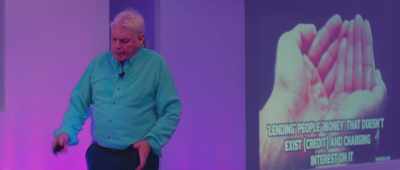 And the whole
banking system is based - Renegade: The Life Story of David Icke