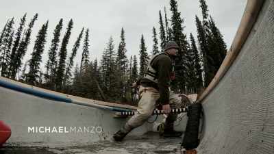 And the wind's going through
whatever you're wearing, - Life Below Zero: Next Generation
