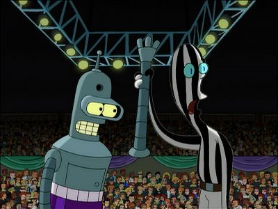 And the winner is...
Bender! - Futurama