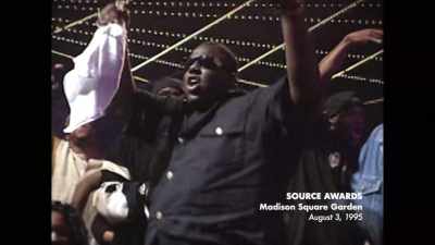 And the winner is… - Biggie: I Got a Story to Tell