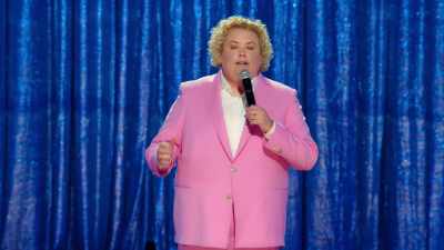And the woman at the front desk asks,
"One bed or two?" - Fortune Feimster: Crushing It