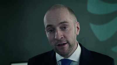And the words you'll see on the screen - Derren Brown: Sacrifice