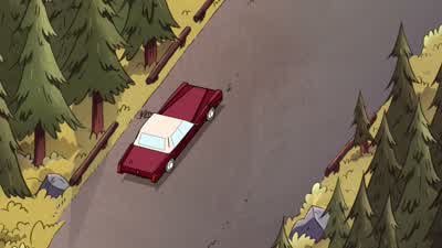 And the yellow light means speed up. - Gravity Falls