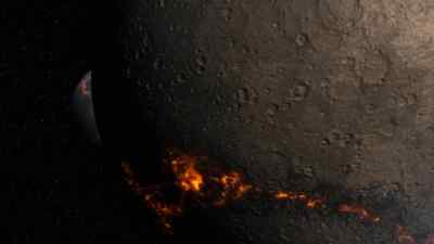 AND THE YOUNG PLANET EARTH
DID NOT ESCAPE, EITHER. - How the Universe Works