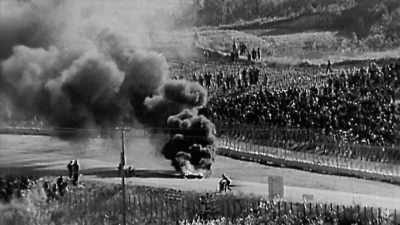 And then a big flame
sprang into the tank. - Missile from the East