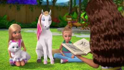 And then, once again,
the mighty dragon flew away - Barbie: A Touch of Magic