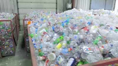 And then we also do
materials management - Plastic Earth