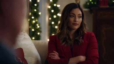 And then when Annie and Garrett - Mystery on Mistletoe Lane
