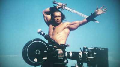 And then Arnold, - Arnold & Sly: Rivals, Friends, Icons
