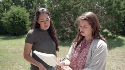And then around here, - Fixer Upper: Behind the Design