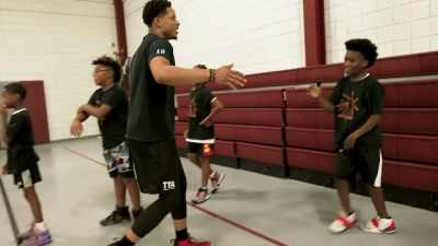 AND THEN AS YOU'RE PRACTICING
WHAT YOU LEARNED ABOUT THE - Harlem Globetrotters: Play It Forward