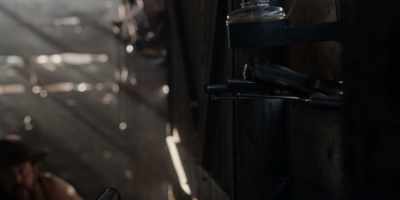 And then, barrels
come in through those gaps. - Under the Banner of Heaven