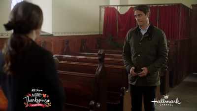 And then being
confronted by the woman - Christmas at Castle Hart