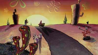 And then buried even deeper,
that feeling of respect - SpongeBob DocuPants