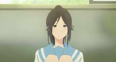 And then you came back because you wanted in again. - Liz and the Blue Bird
