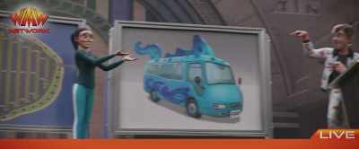 And then you can take
the shuttle-- - Rumble