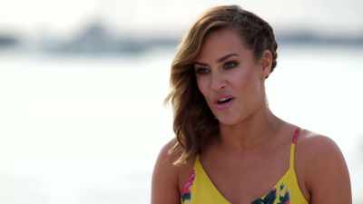 And he then confessed to Tom - Love Island