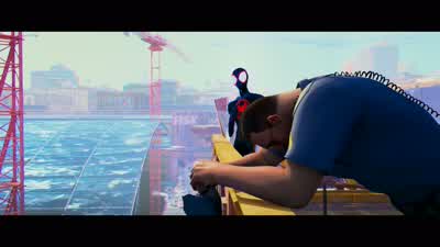 And then he does these things that are so stupidI just don't want him to mess it upMaybe get off the kid's assI'm sorry what What What I don't know - Spider-Man: Across the Spider-Verse
