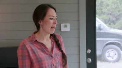 And then get the black
leather sofa instead. - Fixer Upper: Behind the Design