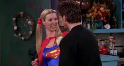 And then we get the script and, of course, - Friends: The Reunion