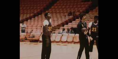 And then we get to training camp and Coach
Westhead decided to change all the plays. - They Call Me Magic