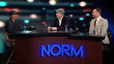 And then he goes, "All right, take it easy.
And... that was it." - Norm Macdonald Has a Show