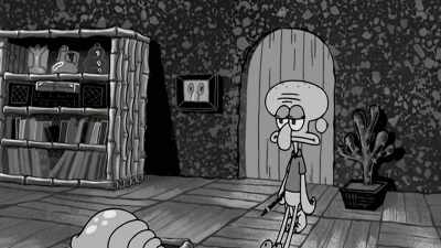 And then he got a phone
call from a former classmate - SpongeBob DocuPants