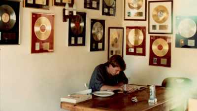 And then when he got full
of brandy would fall over - Midnight Oil: The Hardest Line