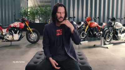 And then when I came back to Los Angeles, - Keanu Reeves: The One and Only